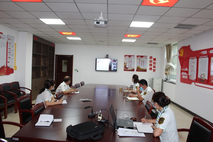 2021-8-19，石安分公司河沙镇站参加集团公司舆情应对专项培训，摄影刘瑞彬